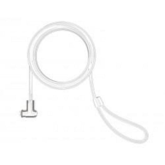 Cavo antifurto T-bar Maclocks con chiave bianco