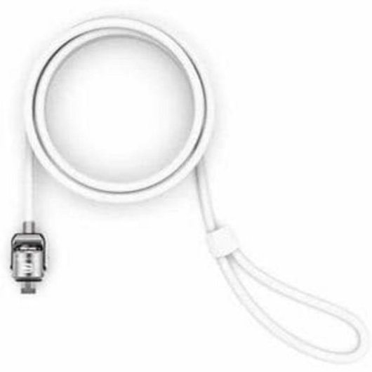 Cavo antifurto T-bar Maclocks con chiave bianco