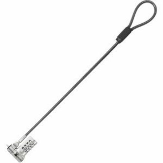 Cavo antifurto Dicota D32050 0,3 m Lucchetto a combinazione Argento