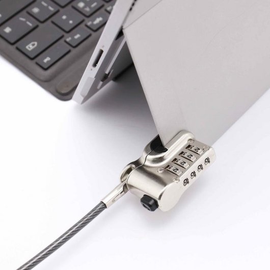 Cable antirrobo Dicota D31742 2 m Cerradura con combinación Plata