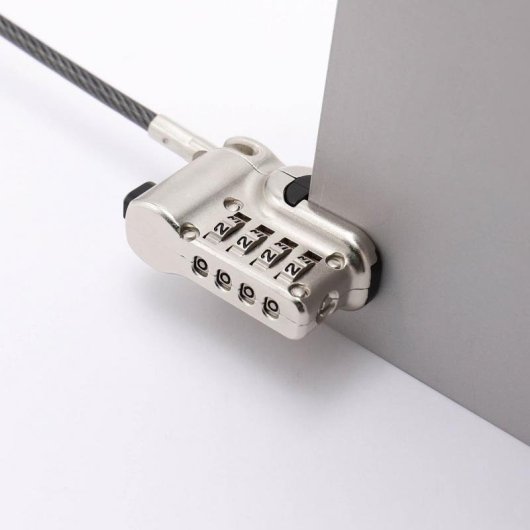 Cable antirrobo Dicota D31742 2 m Cerradura con combinación Plata