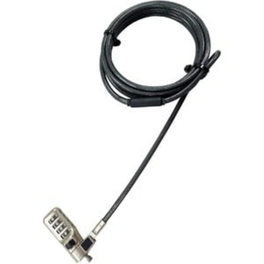 Câble antivol Dicota D31933 2 m Kensington verrouillage à combinaison zinc anthracite
