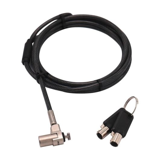 Cavo antifurto Dicota D31817 2 m Chiave Nero