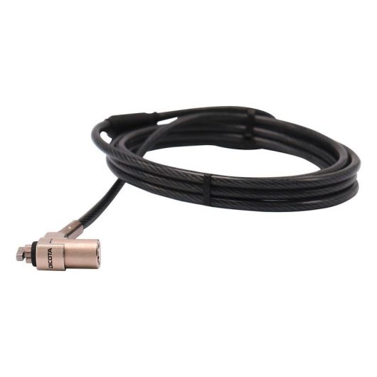 Cavo antifurto Dicota D31817 2 m Chiave Nero