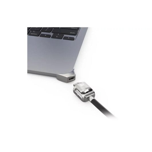 Ancre de sécurité Compulocks Ledge Lock pour MacBook Air 13" M2/M4 Argent