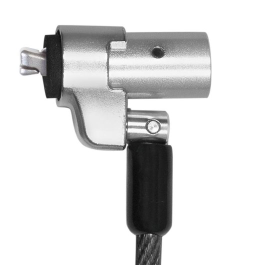 Cavo antifurto LogiLink NBS012 Raccordo Noble Chiave Acciaio Nero Argento