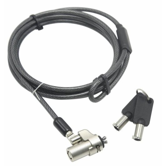 Câble antivol Dicota D31540 2 m Clé Acier Noir