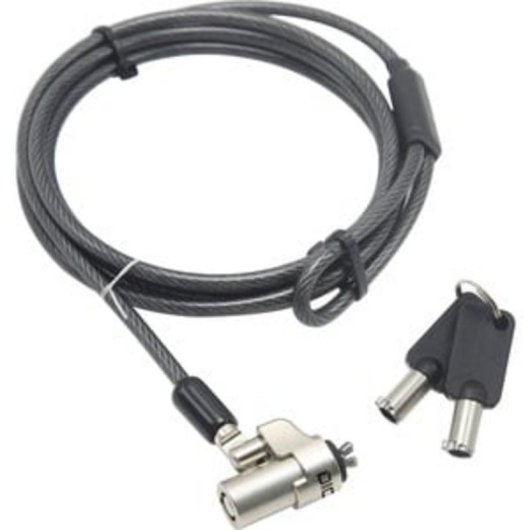 Câble antivol Dicota D31540 2 m Clé Acier Noir