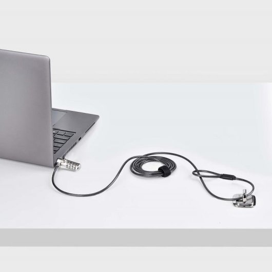 Câble Antivol pour Portable StarTech Nano avec Cadenas à Combinaison 1,5 m