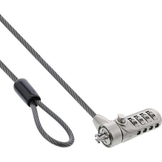 Cable antirrobo InLine 55702 2 m Cerradura con combinación