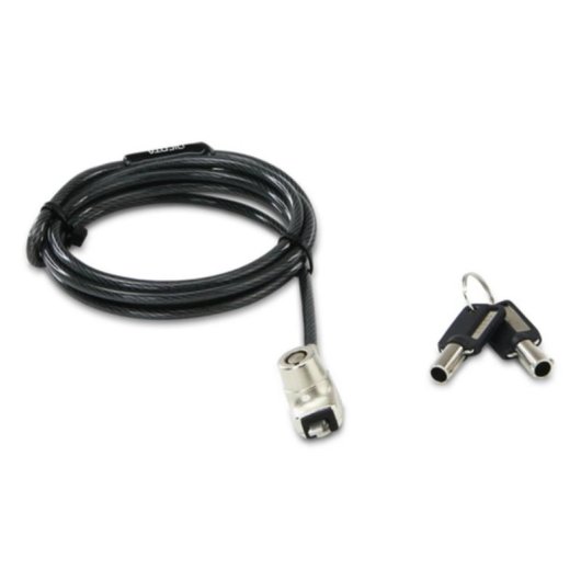 Câble antivol Dicota BASE XX Laptop Lock Wedge 1,5 m clé anthracite