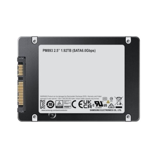 Disco Duro Samsung PM893 480GB SATA SSD 550MB/s AES 256-bit