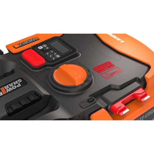 Robot cortacésped Worx WR155E 22 cm 62 dB Negro Naranja