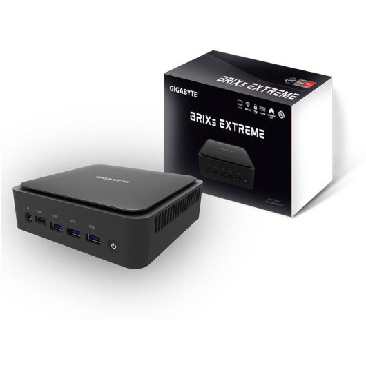 Barebone Gigabyte GB-BER7-8840 AMD Ryzen 7 PRO 8 núcleos 64GB DDR4 SSD PCIe SATA