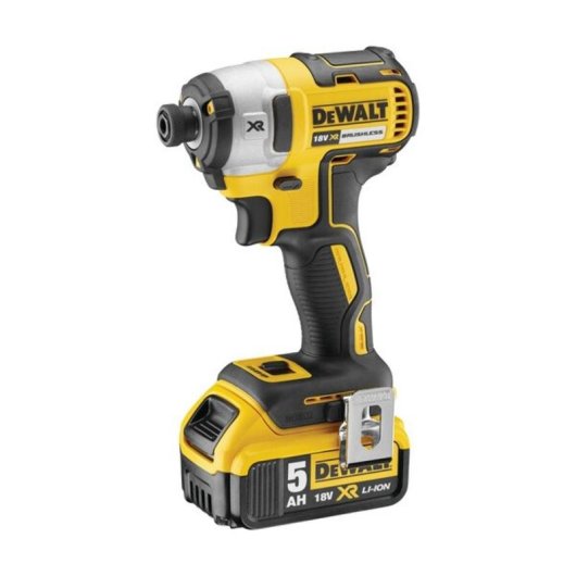 Destornillador de impacto DeWALT DCK266P2 Amarillo Batería 5 Ah