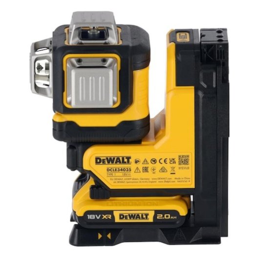 Nível a laser DeWALT DCLE34035D1-QW 80 m 360° verde
