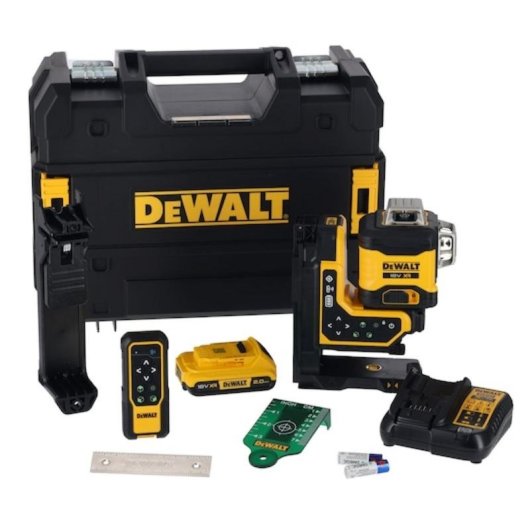 Nível a laser DeWALT DCLE34035D1-QW 80 m 360° verde