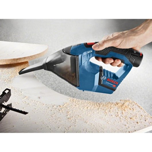 Aspiradora de Mano Bosch GAS 12V 900 l/min 0,35 L Sin Bolsa Negro Azul
