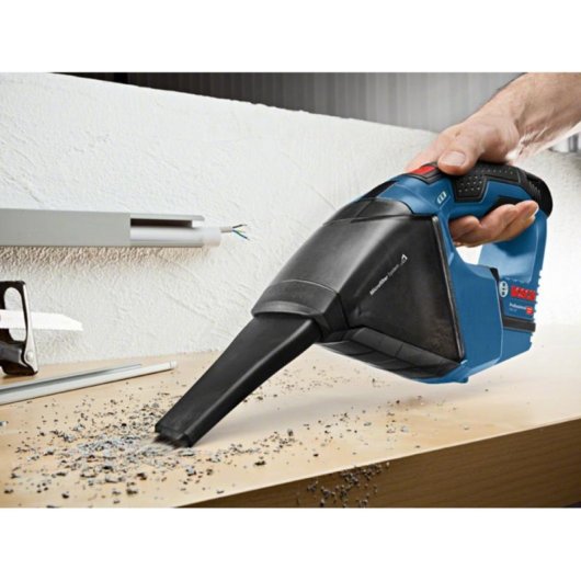 Aspiradora de Mano Bosch GAS 12V 900 l/min 0,35 L Sin Bolsa Negro Azul