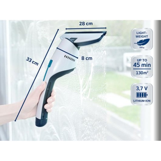 Aspirador sin Cable vidaXL Leifheit 51035 130 m² 45 min 500 g Negro Azul Blanco