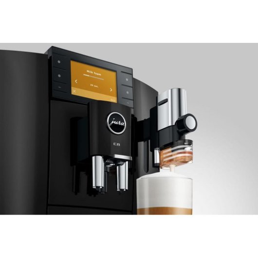 Cafetera Espresso Superautomática Jura E8 1,9 L 15 Bares con molinillo integrado y espumador de leche