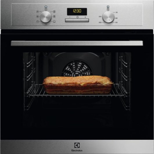 Horno Multifunción Electrolux EOF3H00BX 65L 60cm Limpieza Manual A Acero Inoxidable
