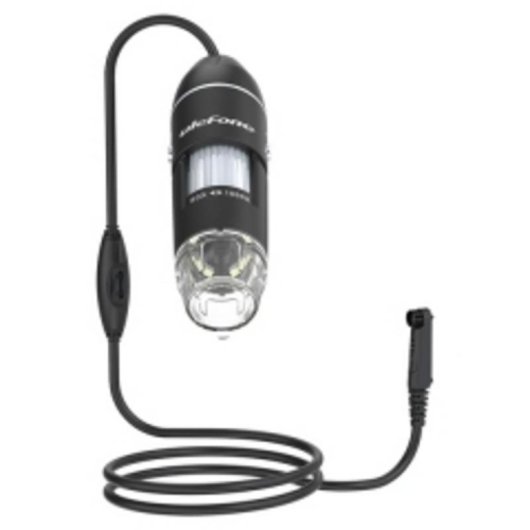 Microscópio Digital Ulefone uSmart C01 Preto 100x LED