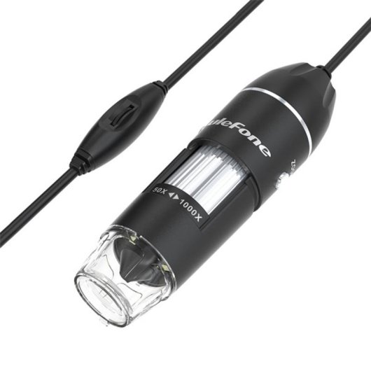 Microscópio Digital Ulefone uSmart C01 Preto 100x LED