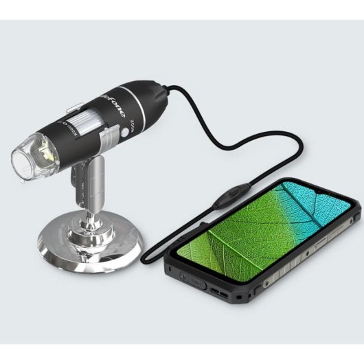 Microscópio Digital Ulefone uSmart C01 Preto 100x LED