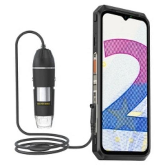 Microscópio Digital Ulefone uSmart C01 Preto 100x LED