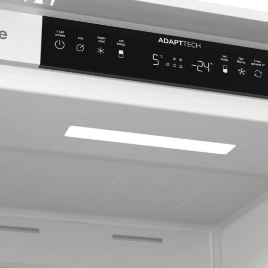 Frigorífico Combi Gorenje NRKI517E41 Antiescarcha 177cm 252L E Branco