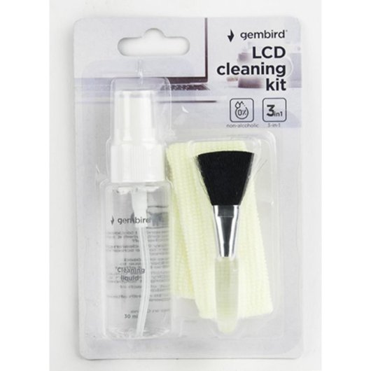 Kit de limpieza Gembird CK-LCD-04 para LCD/LED/Plasma y PC
