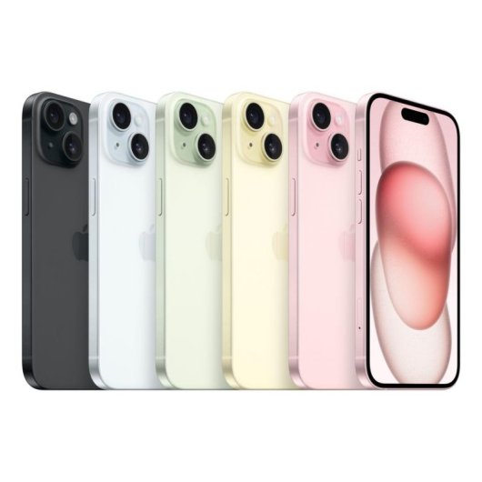 Apple iPhone 15 Bleu 128 Go Étanche