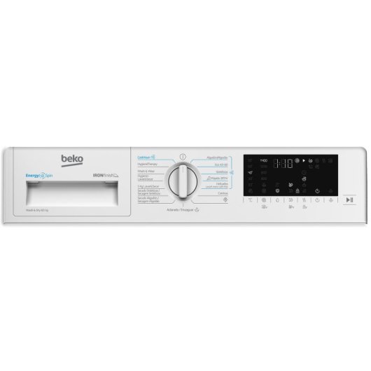 Lavasecadora Beko 8kg A B5DBT48437WB con motor ProSmart™ y AquaWave®