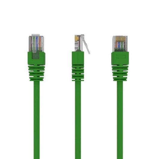 Cable de red Gembird PP12-0.5M/G Cat5e RJ-45 verde 0,5 m
