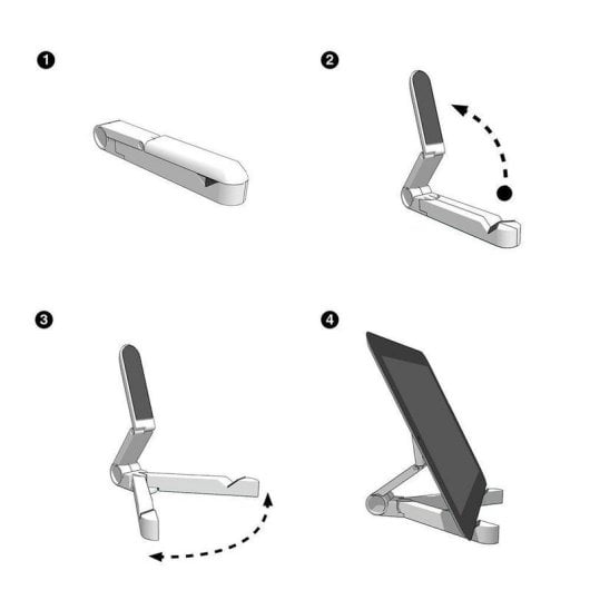 Gembird TA-TS-01 Supporto doppio braccio articolato per laptop e tablet, da scrivania, 178 mm, Nero