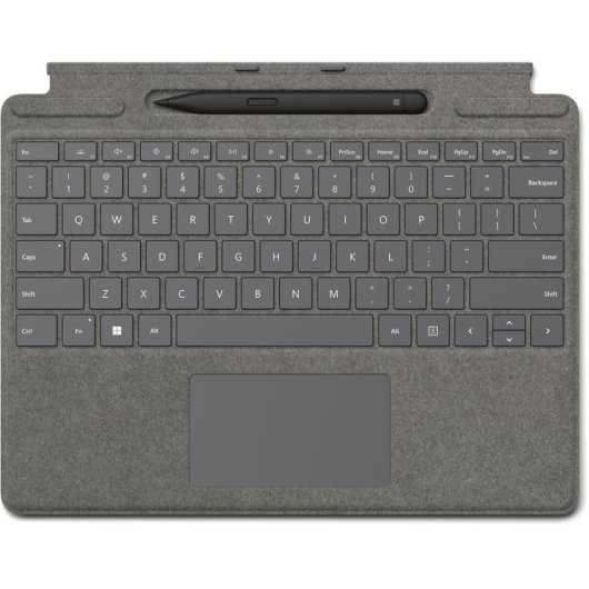 Teclado Microsoft Surface Pro Keyboard magnético con Slim Pen 2 y Touchpad Alcántara