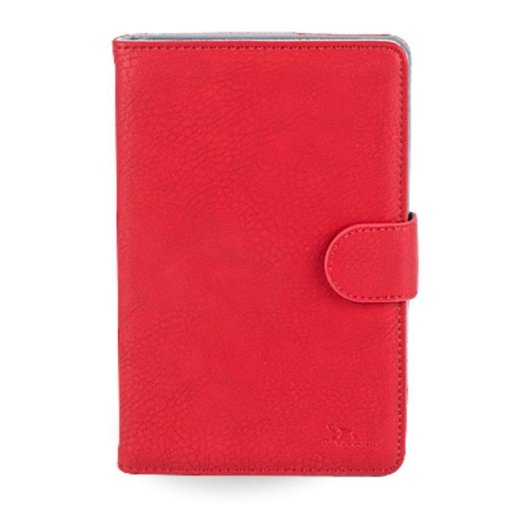 Capa Folio RivaCase 3017 10.1" Vermelha Couro Sintético