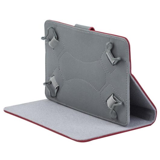 Capa Folio RivaCase 3017 10.1" Vermelha Couro Sintético