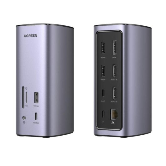Base pour portable USB-C 12-en-1 Ugreen Plata