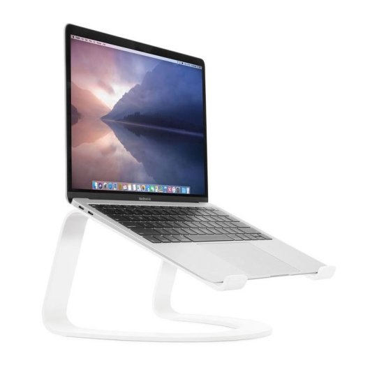 Twelve South Curve Laptop-Ständer Tisch Weiß 263x222x149 mm Max 650 g