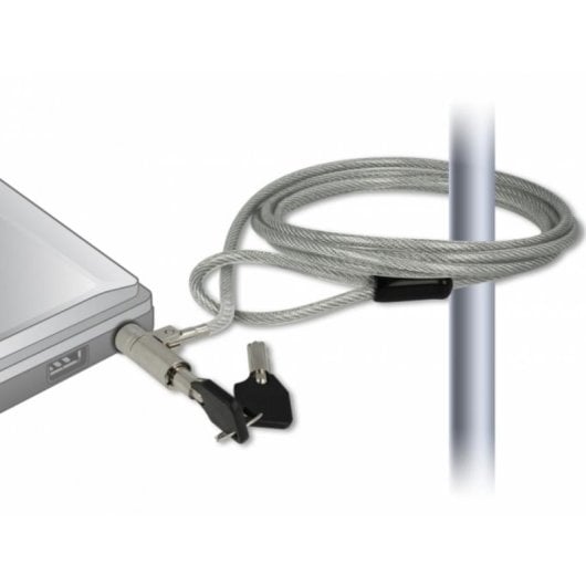 Cable antirrobo HP Navilock 20655 1,8 m con llave