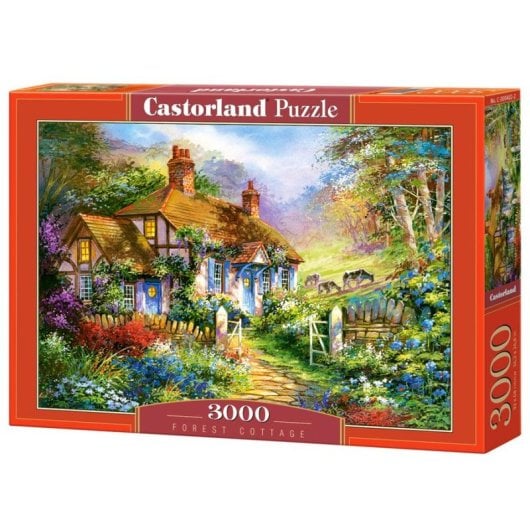 Puzzle Castorland Forrest cottage 3000 piezas Hada