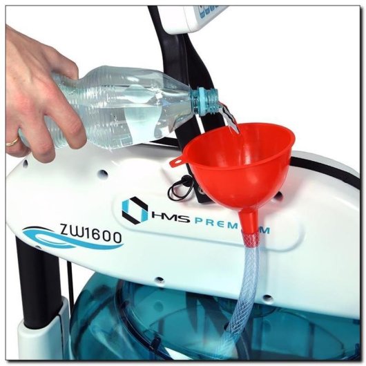 Máquina de remo HMS Fitness ZW1600 Agua 150 kg LCD Plegable