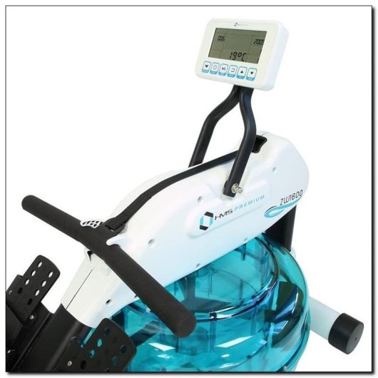 Máquina de remo HMS Fitness ZW1600 Agua 150 kg LCD Plegable
