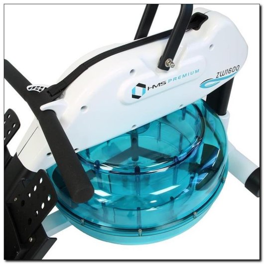 Máquina de remo HMS Fitness ZW1600 Agua 150 kg LCD Plegable