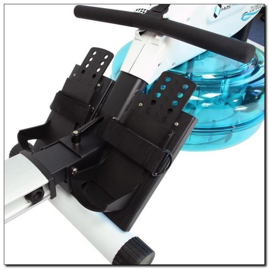 Máquina de remo HMS Fitness ZW1600 Agua 150 kg LCD Plegable