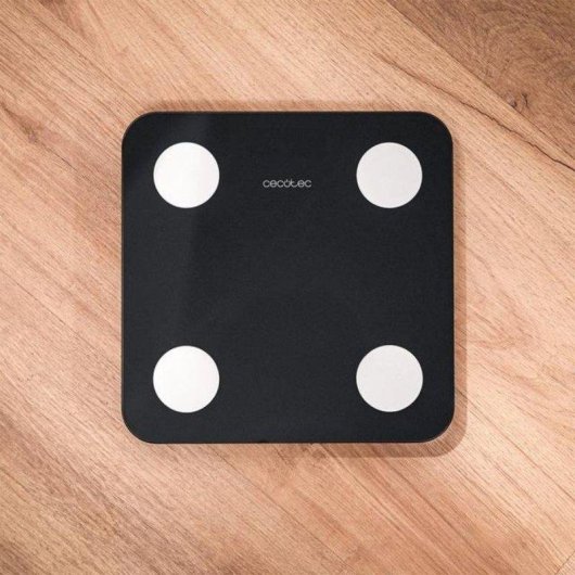 Báscula Inteligente Cecotec Surface Precision HealthySmart Hasta 180 kg 25 Parámetros Pantalla Full Color Autoapagado Control por App