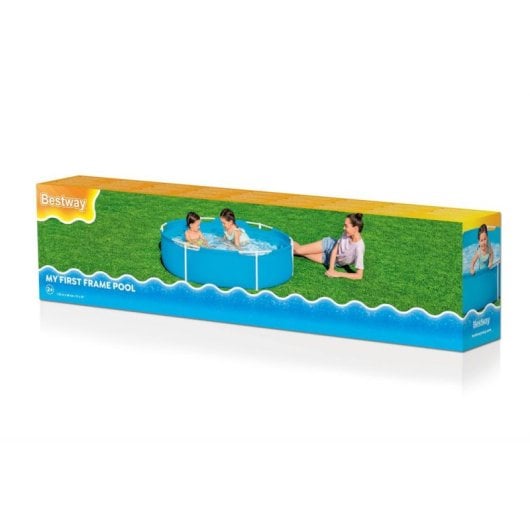 Piscine Bestway 56283/24 avec anneau gonflable bleue 152 cm