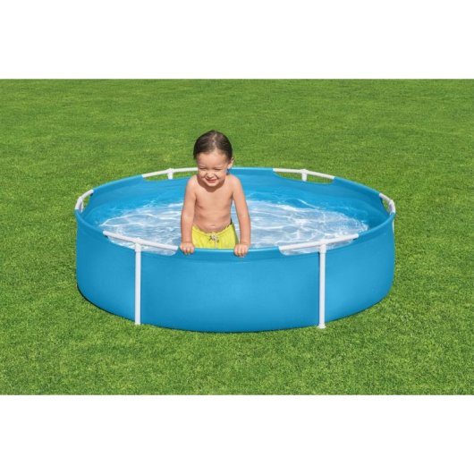 Piscine Bestway 56283/24 avec anneau gonflable bleue 152 cm
